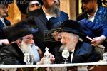 בילדער און ווידיאוס:גרויסארטיגע מעמד הכנסת ספר תורה דורך כ"ק אדמו"ר מוויזניץ שליט"א 