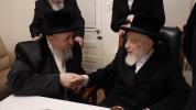 כ"ק אדמו"ר מסקווירא ב"פ שליט"א בביקור אצל כ"ק אדמו"ר מליסקא שליט"א