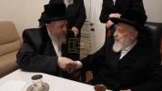 כ"ק אדמו"ר מסקווירא ב"פ שליט"א בביקור אצל כ"ק אדמו"ר מליסקא שליט"א