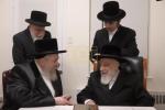 כ"ק אדמו"ר מסקווירא ב"פ שליט"א בביקור אצל כ"ק אדמו"ר מליסקא שליט"א