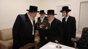 כ"ק אדמו"ר מסקווירא ב"פ שליט"א בביקור אצל כ"ק אדמו"ר מליסקא שליט"א