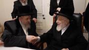כ"ק אדמו"ר מסקווירא ב"פ שליט"א בביקור אצל כ"ק אדמו"ר מליסקא שליט"א