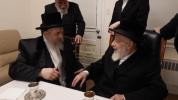 כ"ק אדמו"ר מסקווירא ב"פ שליט"א בביקור אצל כ"ק אדמו"ר מליסקא שליט"א