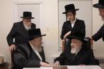 כ"ק אדמו"ר מסקווירא ב"פ שליט"א בביקור אצל כ"ק אדמו"ר מליסקא שליט"א