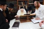 באזוכן די וואך ביי כ"ק גאב"ד ירושלים שליט"א 