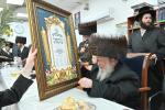 הכנסת ספר תורה בחצר הקודש סאסוב