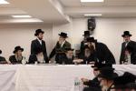חומש סעודה תלמוד תורה פאפא ב"פ בראשות כ"ק אדמו"ר מפאפא שליט"א 
