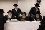 חומש סעודה תלמוד תורה פאפא ב"פ בראשות כ"ק אדמו"ר מפאפא שליט"א 