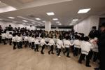 חומש סעודה תלמוד תורה פאפא ב"פ בראשות כ"ק אדמו"ר מפאפא שליט"א 