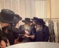 כ"ק אדמו"ר מסאטמאר שליט"א באטראכט די חפצי ירושה 