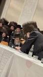 שמחת החתונה פון בת הנגיד ר' ליפא פריעדמאן שליט"א בהשתתפות אדמורים ורבנים שליט"א