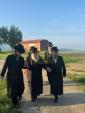 כ"ק גאב"ד מאקאווא שליט"א ביים ציון הקדוש אין קערעסטיר 