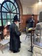 כ"ק גאב"ד מאקאווא שליט"א ביים ציון הקדוש אין קערעסטיר 