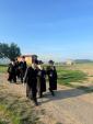 כ"ק גאב"ד מאקאווא שליט"א ביים ציון הקדוש אין קערעסטיר 