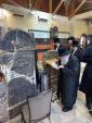 כ"ק גאב"ד מאקאווא שליט"א ביים ציון הקדוש אין קערעסטיר 