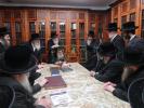 הנהלת ערבים USA  בבית כק אדמו"ר מפאפא שליט"א 