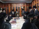 הנהלת ערבים USA  בבית כק אדמו"ר מפאפא שליט"א 