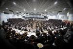 מעמד חצי יובל פון קהילת וויזניץ אלעד צוזאמען מיט א שבע ברכות בחצר הקודש 