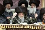 מעמד חצי יובל פון קהילת וויזניץ אלעד צוזאמען מיט א שבע ברכות בחצר הקודש 