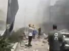 חורבנות און די סצענע נאך א מדינת ישראל לופט אטאקע אין דאחיא