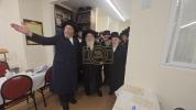 כ"ק אדמו"ר מצאנז קלויזנבורג שליט"א בביקור אצל כ"ק אדמו"ר מליסקא שליט"א