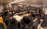 כ"ק אדמו"ר מסערדאהעלי שליט"א איז מתפלל אין אתרא קדישא מירון