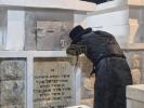 כ"ק אדמו"ר מזוועהיל שליט"א אויף קברי צדיקים אין טבריה