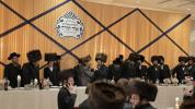 מעמד כינוס התלמידים צוזאמען מיט שמחת השבע ברכות תום בן הצעיר פון הגה"צ ראש ישיבת אור תורה שליט"א עב"ג נכד כ"ק אדמו"ר מבאבוב 45 שליט"א