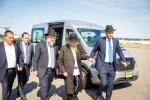 הגאון רבי דן סגל אויפן וועג אהיים פון מסע קרן עולם התורה אין ניו יארק 