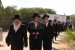 טויזענטער חסידי גור פאראייניגט קעגן די גזירת הגיוס בראשות רבם כ"ק אדמו"ר מגור שליט"א 
