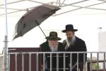 טויזענטער חסידי גור פאראייניגט קעגן די גזירת הגיוס בראשות רבם כ"ק אדמו"ר מגור שליט"א 