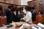כ"ק אדמו"ר מדעעש שליט"א באזוכט ביי כ"ק אדמו"ר מסאטמאר שליט"א 