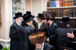 שמחת שבע ברכות בבית הרב רבי יואל יחיאל וואגשאהל שליט"א  נשיא ומייסד המוסד עושה חיל  נערך ע"י הרה"ח הנגיד רבי יחיאל מעכיל טויבער שליט"א עם ראשי הקהלות בביתו  מאנסי ניו יארק   יום ב' לס' שלח לך אנשים