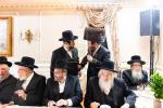 שמחת שבע ברכות בבית הרב רבי יואל יחיאל וואגשאהל שליט"א  נשיא ומייסד המוסד עושה חיל  נערך ע"י הרה"ח הנגיד רבי יחיאל מעכיל טויבער שליט"א עם ראשי הקהלות בביתו  מאנסי ניו יארק   יום ב' לס' שלח לך אנשים