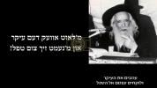 די ריכטיגע וועג אין עבודת השם נישט מאכן דעם טפל דעם עיקר - הרה"ק מצאנז קלויזענבורג זצ"ל 