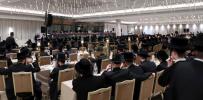 כ"ק אדמו"ר מסאטמאר שליט"א ביי סיום מסכת שבת דורך חבורת תורתך שעשועי אין מאנסי
