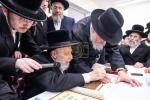 מעמד התחלת כתיבת ספר תורה לזכות כ"ק אדמו"ר מליסקא שליט"א 
