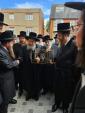 כ"ק אדמו"ר מבאבוב 45 שליט"א באזוכט ביי כ"ק אדמו"ר מסאדיגורא לאנדאן שליט"א 