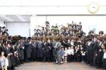 כ"ק אדמו"ר מסאטמאר שליט"א ביים הכנסת ספר תורה דורך הרה"ח ר' ישראל פערל הי"ו אין ביהמ"ד הגדול אין קרית יואל 