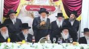 אדמו"רים ורבנים ביים מעמד חיזוק צו לערנען תורת החסידות 