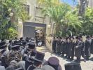 Main image for כ"ק אדמו"ר מבעלזא שליט"א איז זיך משתתף ביים לויה פון הרה"ח ר' יהודה אריה שטראוס ז"ל 