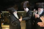 כ"ק אדמו"ר מצאנז שליט"א ביים שבע ברכות בבית גאב"ד רמת שלמה