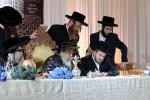 כ"ק אדמו"ר מסאטמאר שליט"א ביים מעמד חנוכת הבית פונעם בנין הבית רחל החדש 'בנין אברהם יודא מאנדל' אין וויליאמסבורג 