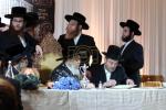 כ"ק אדמו"ר מסאטמאר שליט"א ביים מעמד חנוכת הבית פונעם בנין הבית רחל החדש 'בנין אברהם יודא מאנדל' אין וויליאמסבורג 