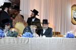 כ"ק אדמו"ר מסאטמאר שליט"א ביים מעמד חנוכת הבית פונעם בנין הבית רחל החדש 'בנין אברהם יודא מאנדל' אין וויליאמסבורג 