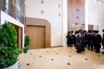 חנוכת בניני המוסדות צוזאמען מיט שמחת השבע ברכות בחצר הקודש סקווירא