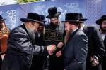 באזוך פון כ"ק אדמו"ר מבאבוב 45 שליט"א אין שטאט לאנדאן - חלק ב'