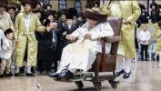 הערליכע ווידיאו פון שמחת החתונה בחצר הקודש תולדות אברהם יצחק