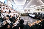 קבלת פנים פאר כ"ק אדמו"ר מסאטמאר שליט"א דורך די ילדי התלמוד תורה אין מאנטריאל