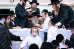 קבלת פנים פאר כ"ק אדמו"ר מסאטמאר שליט"א דורך די ילדי התלמוד תורה אין מאנטריאל